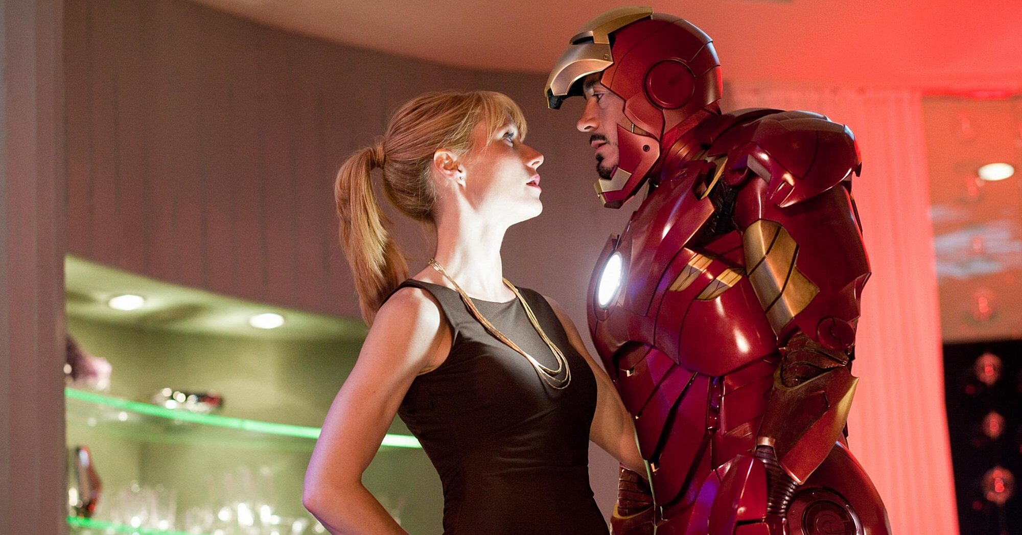 Iron Man and Pepper