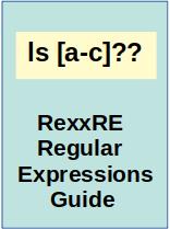 RexxRE Regular Expressions Documentation