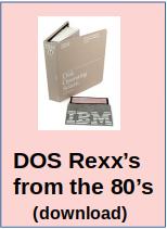 Download DOS Rexx's from the 80's