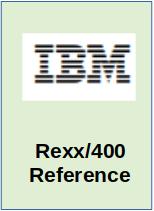 IBM Rexx/400 Reference Manual