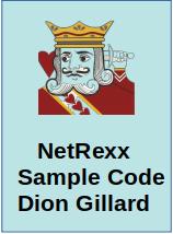 NetRexx Sample Code Dion Gillard